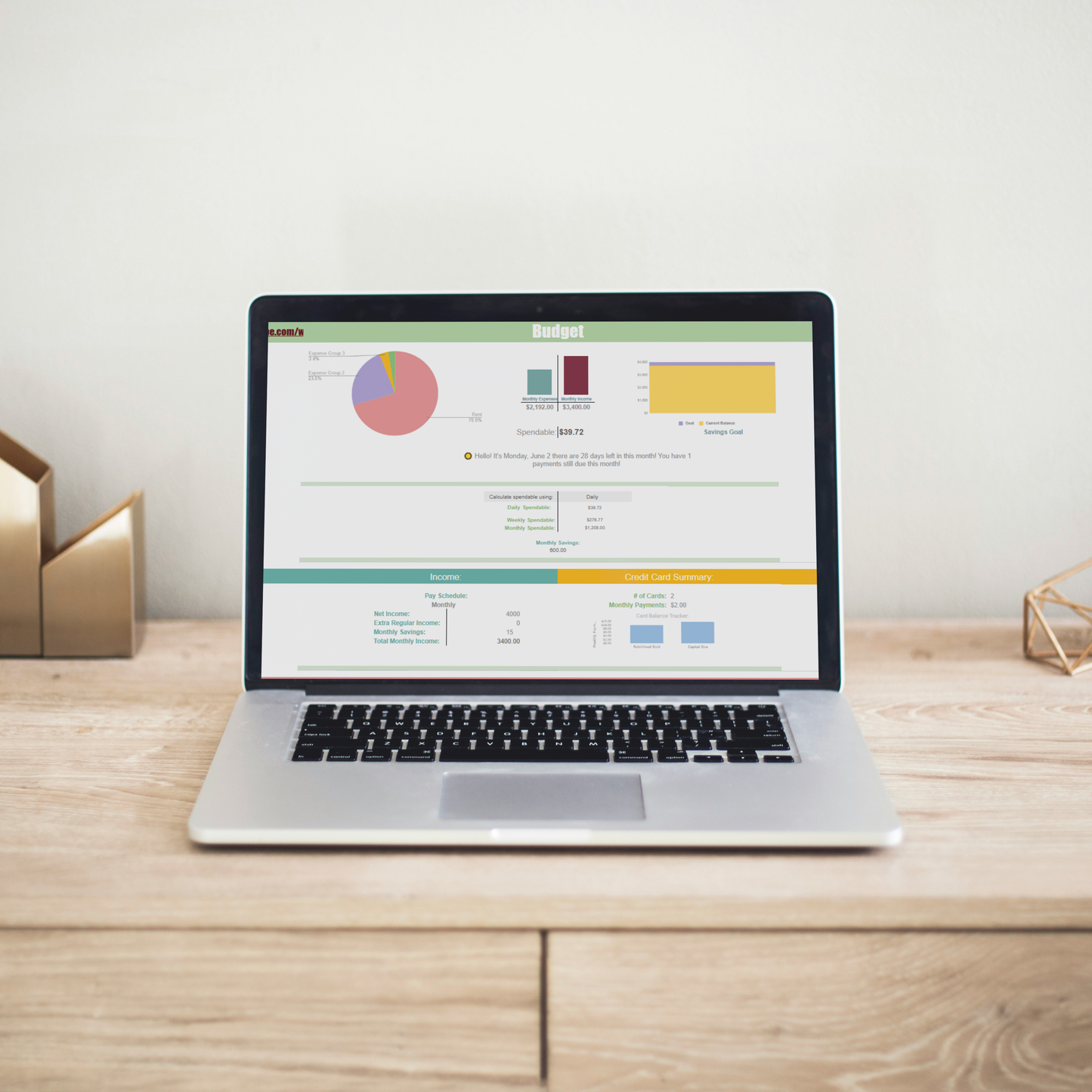 Advanced Budget Planner